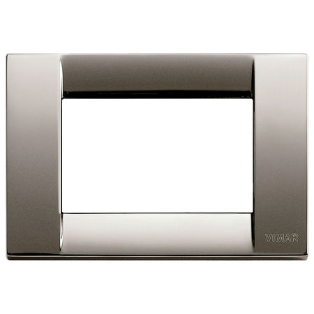 Vimar Idea Classica 3-Module Cover Plate, Die-Cast Metal, Clamp Mounting — Quality Boat Parts