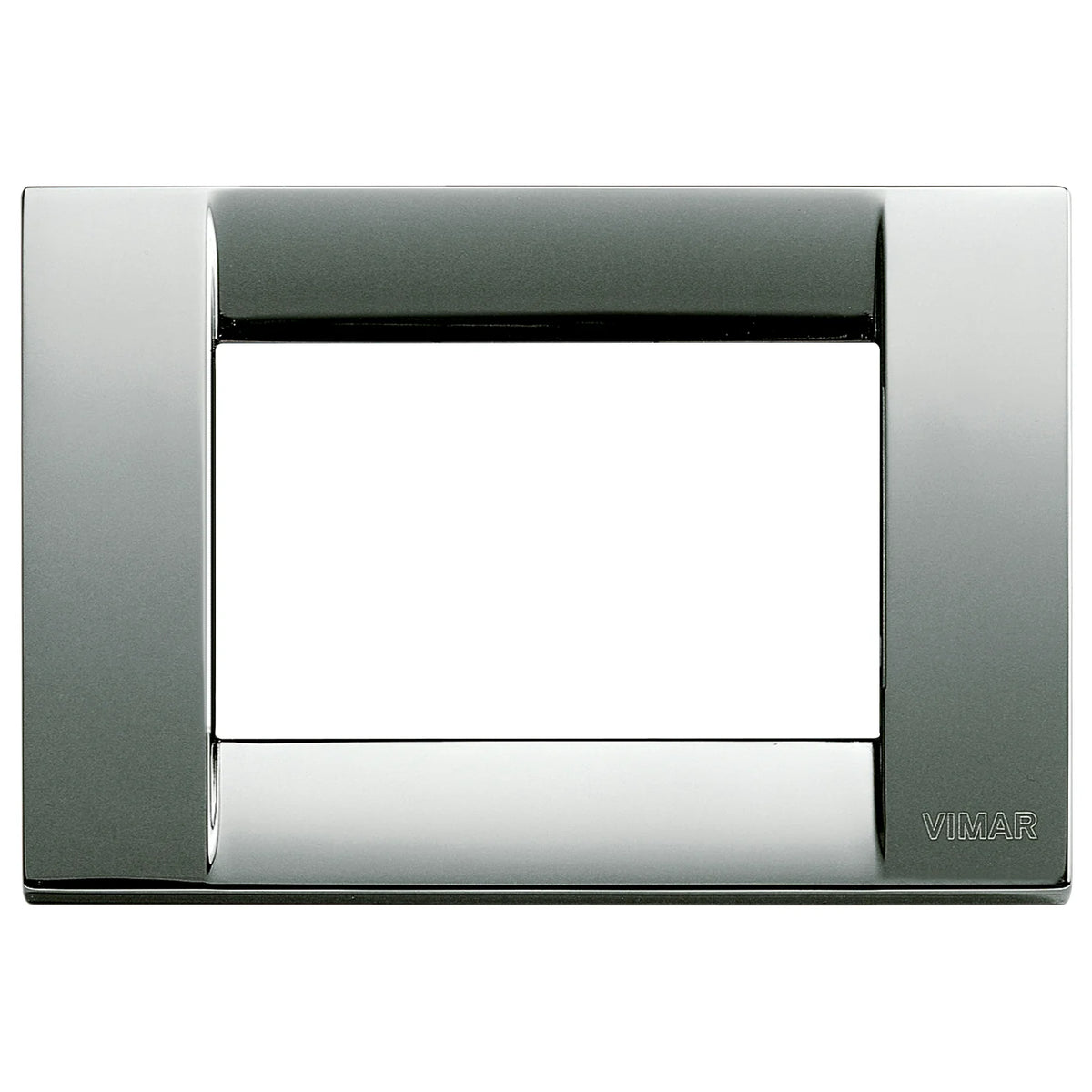 Vimar Idea Classica 3-Module Cover Plate, Die-Cast Metal, Clamp Mounting — Quality Boat Parts