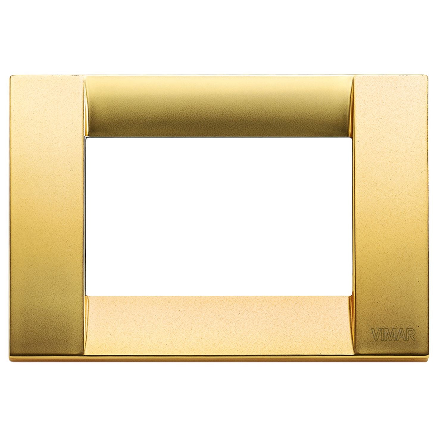 Vimar Idea Classica 3-Module Cover Plate, Die-Cast Metal, Clamp Mounting — Quality Boat Parts