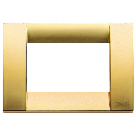 Vimar Idea Classica 3-Module Cover Plate, Die-Cast Metal, Clamp Mounting — Quality Boat Parts