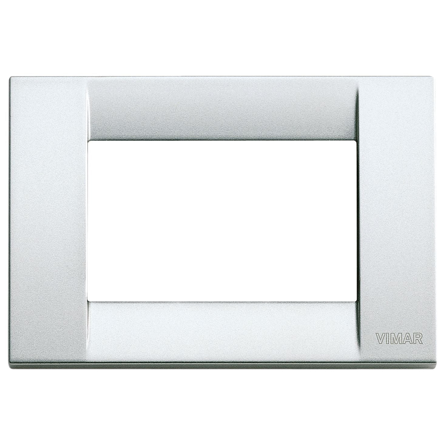Vimar Idea Classica 3-Module Cover Plate, Die-Cast Metal, Clamp Mounting — Quality Boat Parts