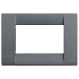 Vimar Idea Classica 3-Module Cover Plate, Die-Cast Metal, Clamp Mounting — Quality Boat Parts