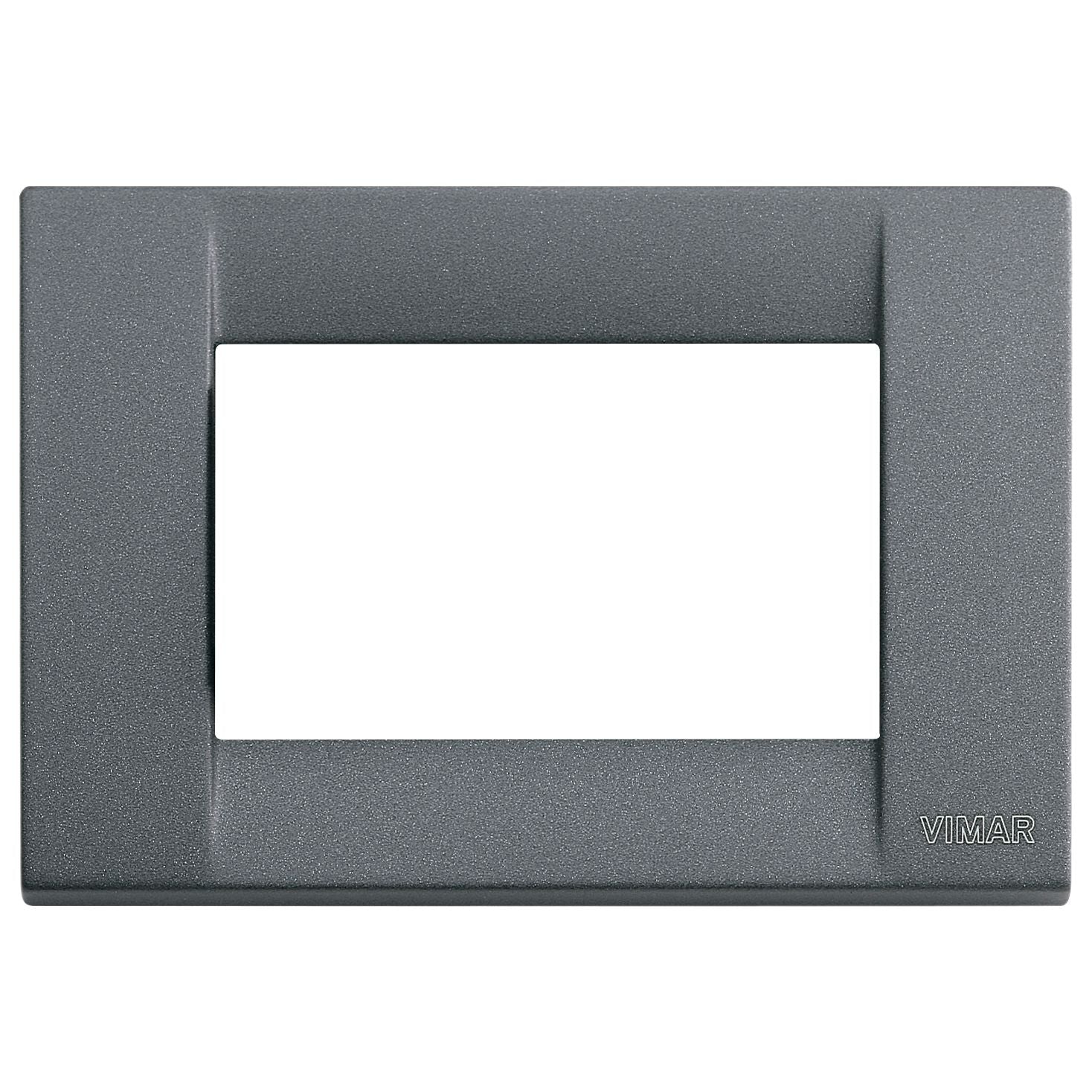 Vimar Idea Classica 3-Module Cover Plate, Die-Cast Metal, Clamp Mounting — Quality Boat Parts