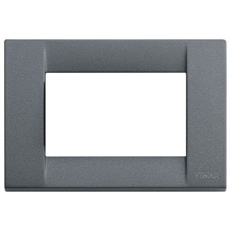 Vimar Idea Classica 3-Module Cover Plate, Die-Cast Metal, Clamp Mounting — Quality Boat Parts