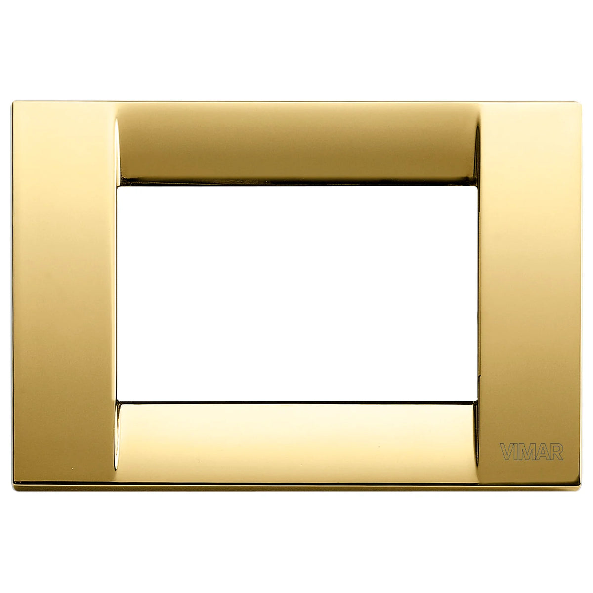 Vimar Idea Classica 3-Module Cover Plate, Die-Cast Metal, Clamp Mounting — Quality Boat Parts