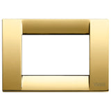 Vimar Idea Classica 3-Module Cover Plate, Die-Cast Metal, Clamp Mounting — Quality Boat Parts