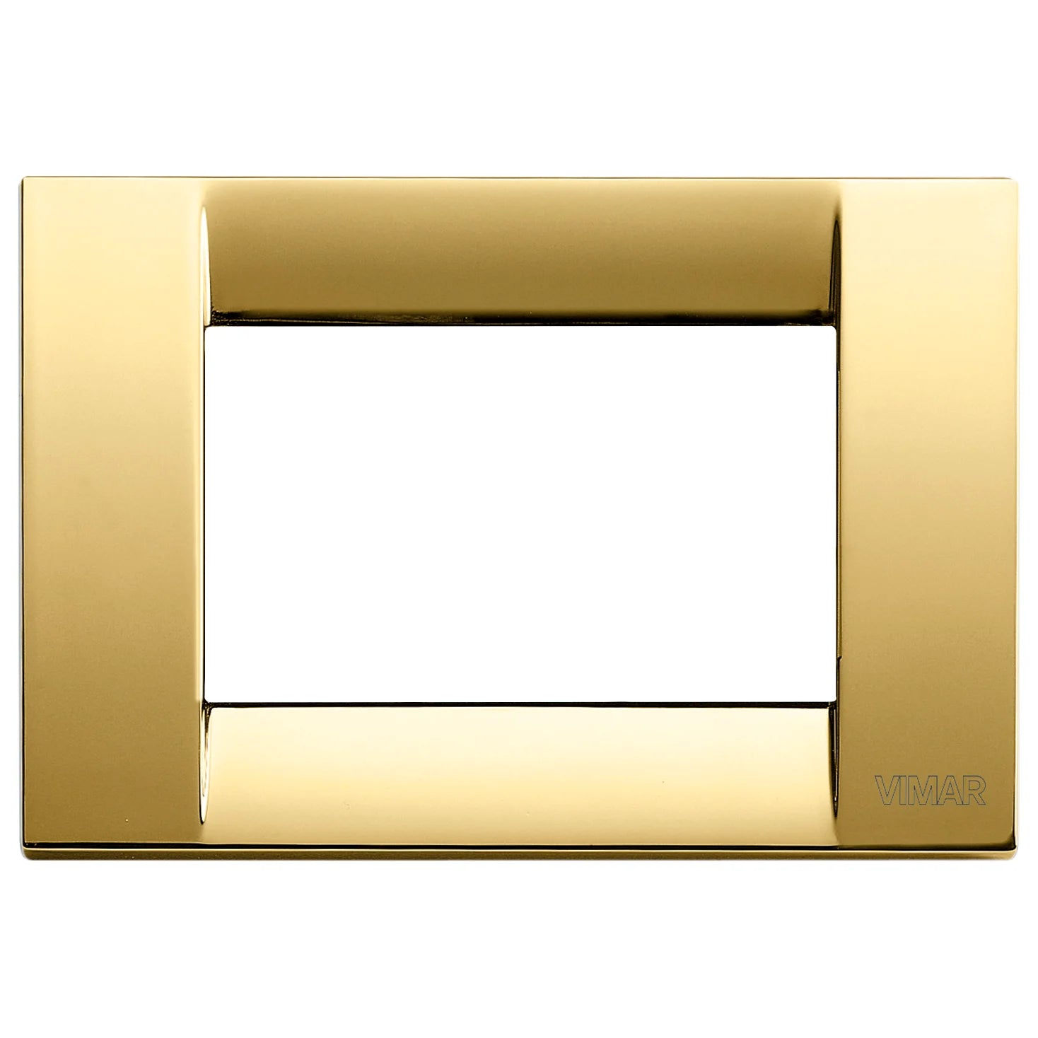 Vimar Idea Classica 3-Module Cover Plate, Die-Cast Metal, Clamp Mounting — Quality Boat Parts