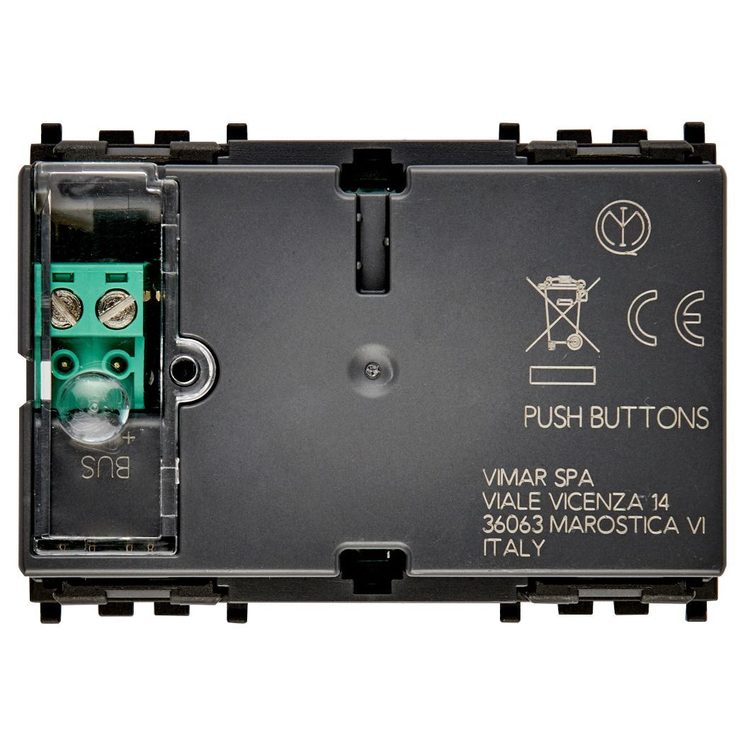 Vimar By-me Plus 6-Button Home Automation Control, 3-Module, RGB LED — Quality Boat Parts