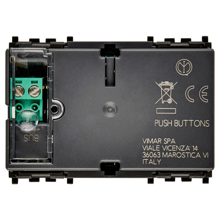 Vimar By-me Plus 6-Button Home Automation Control, 3-Module, RGB LED — Quality Boat Parts