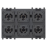 Vimar By-me Plus 6-Button Home Automation Control, 3-Module, RGB LED — Quality Boat Parts