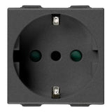 Vimar Neve Up 2P+E 16A P30 SICURY Socket Outlet, 250V, 2 Modules, Flush Mount — Quality Boat Parts