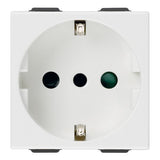 Vimar Neve Up 2P+E 16A P30 SICURY Socket Outlet, 250V, 2 Modules, Flush Mount — Quality Boat Parts