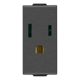 Vimar Neve Up 2P+E 15A USA+SASO Socket Outlet, 127V, Flush Mount — Quality Boat Parts