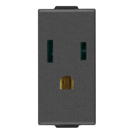 Vimar Neve Up 2P+E 15A USA+SASO Socket Outlet, 127V, Flush Mount — Quality Boat Parts