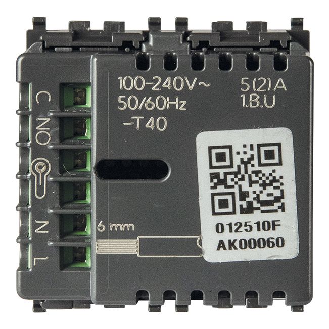 Vimar View Wireless IoT Dial Thermostat, 100-240V, 2-Module, Bluetooth 5.0 — Quality Boat Parts
