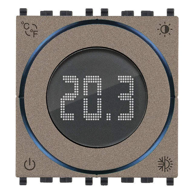 Vimar View Wireless IoT Dial Thermostat, 100-240V, 2-Module, Bluetooth 5.0 — Quality Boat Parts