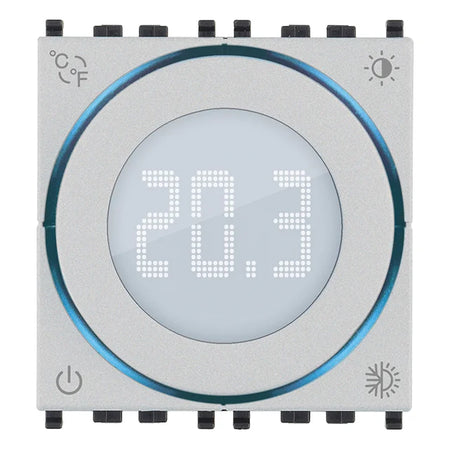 Vimar View Wireless IoT Dial Thermostat, 100-240V, 2-Module, Bluetooth 5.0 — Quality Boat Parts