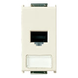 Vimar 8000 Series RJ45 Netsafe Outlet, T568A/B Universal Wiring — Quality Boat Parts