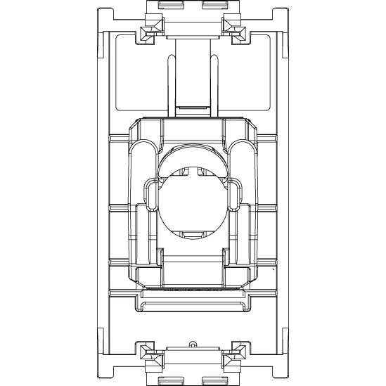 Vimar 8000 Series RJ45 Netsafe Outlet, T568A/B Universal Wiring — Quality Boat Parts