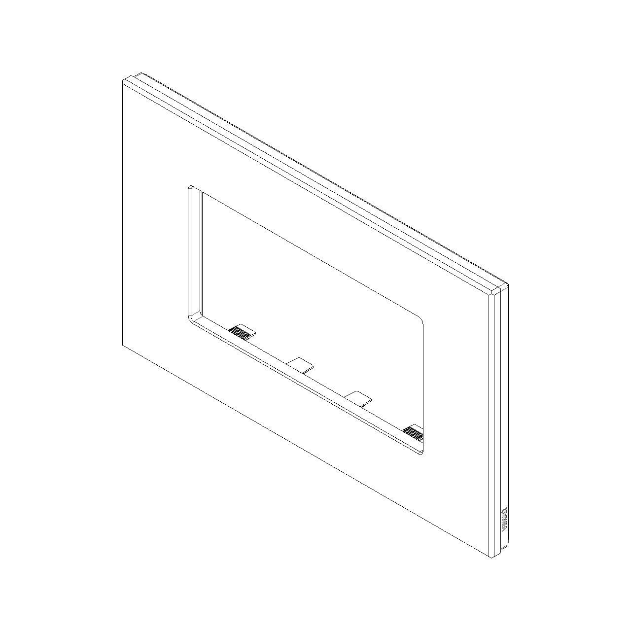 Vimar Eikon EXÉ 4-Module Cover Plate, 144.5 x 90 mm — Quality Boat Parts