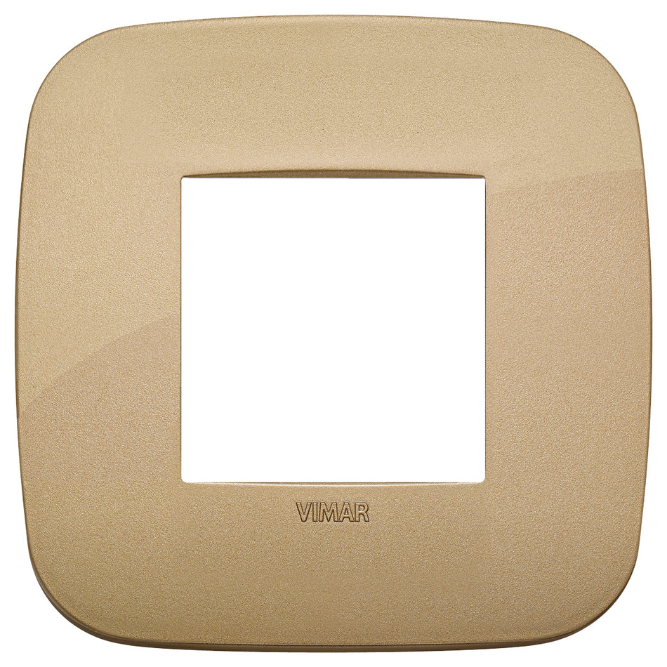 Vimar Arké 19672 2-Module Round Cover Plate — Quality Boat Parts