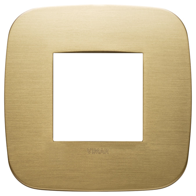Vimar Arké 19672 2-Module Round Cover Plate — Quality Boat Parts