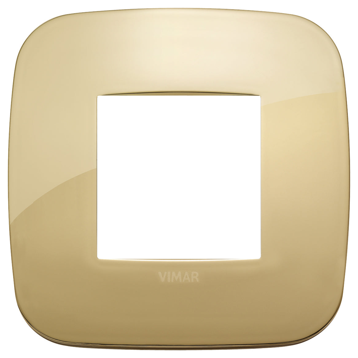 Vimar Arké 19672 2-Module Round Cover Plate — Quality Boat Parts