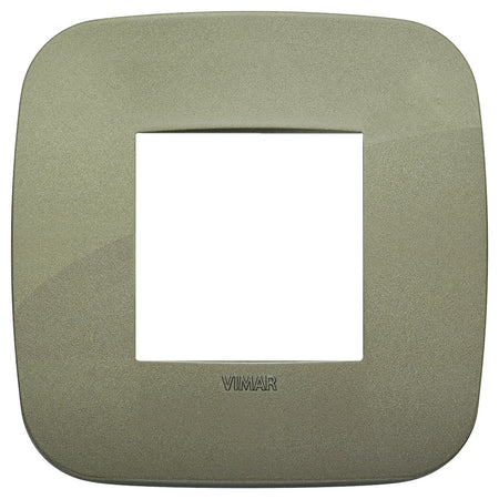 Vimar Arké 19672 2-Module Round Cover Plate — Quality Boat Parts
