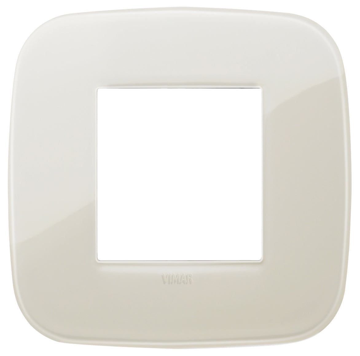 Vimar Arké 19672 2-Module Round Cover Plate — Quality Boat Parts