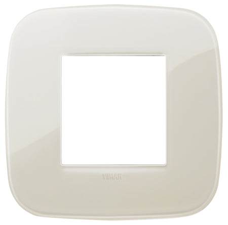Vimar Arké 19672 2-Module Round Cover Plate — Quality Boat Parts