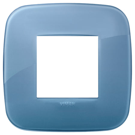 Vimar Arké 19672 2-Module Round Cover Plate — Quality Boat Parts