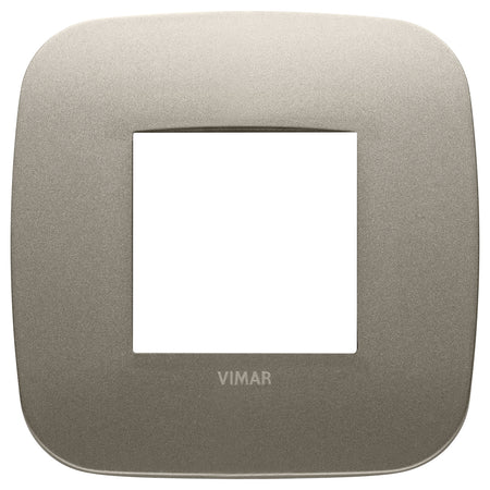 Vimar Arké 19672 2-Module Round Cover Plate — Quality Boat Parts