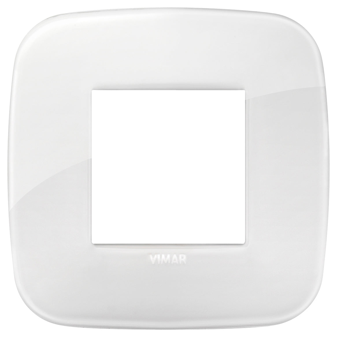 Vimar Arké 19672 2-Module Round Cover Plate — Quality Boat Parts