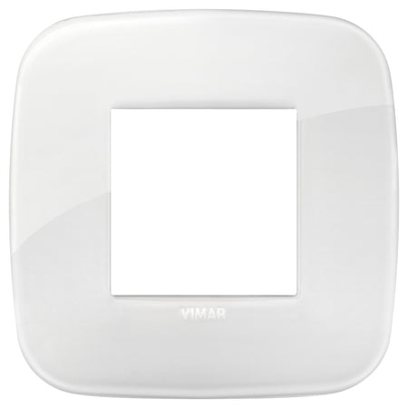 Vimar Arké 19672 2-Module Round Cover Plate — Quality Boat Parts