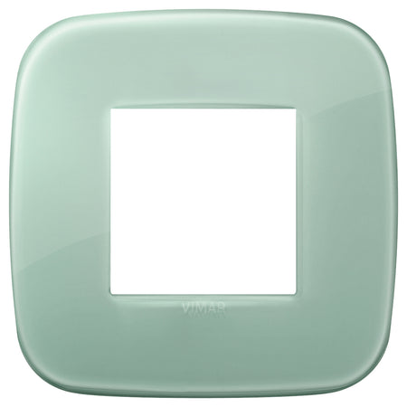 Vimar Arké 19672 2-Module Round Cover Plate — Quality Boat Parts