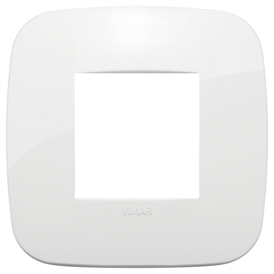 Vimar Arké 19672 2-Module Round Cover Plate — Quality Boat Parts