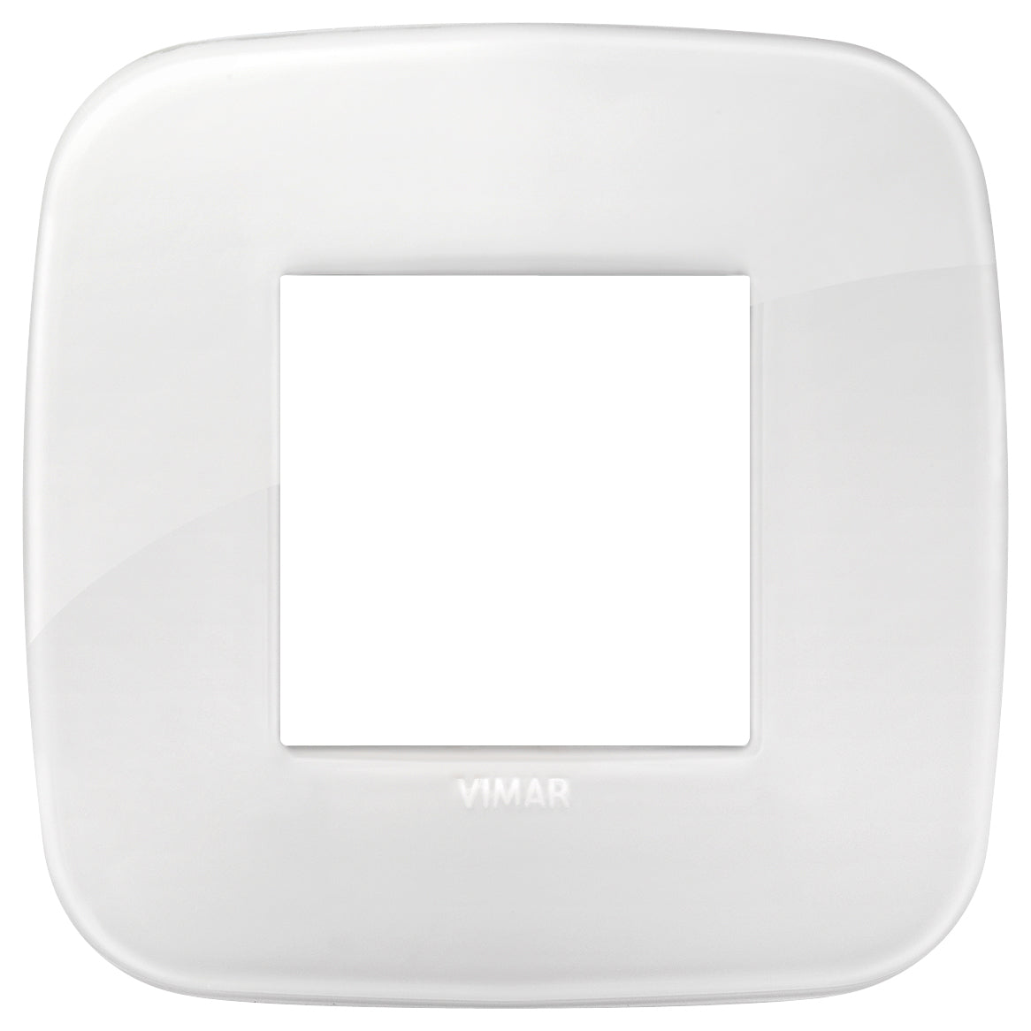 Vimar Arké 19672 2-Module Round Cover Plate — Quality Boat Parts