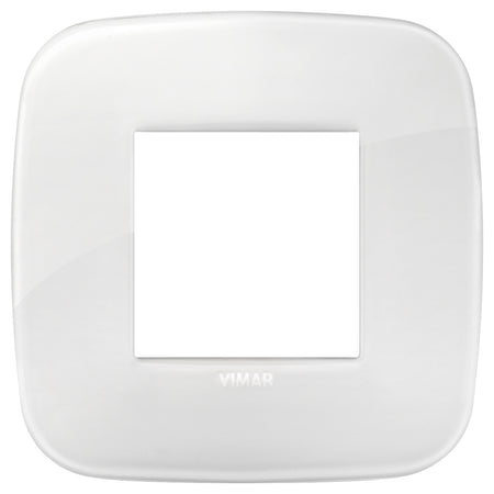 Vimar Arké 19672 2-Module Round Cover Plate — Quality Boat Parts