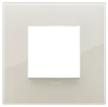 Vimar Arké Classic 2-Module Cover Plate, 90 x 90 mm — Quality Boat Parts