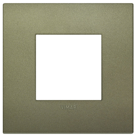 Vimar Arké Classic 2-Module Cover Plate, 90 x 90 mm — Quality Boat Parts