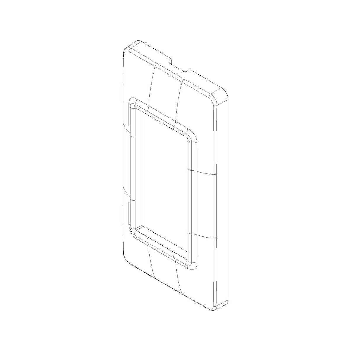 Vimar Plana 1-Module Panel Cover Plate, Halogen-Free, IP00 — Quality Boat Parts