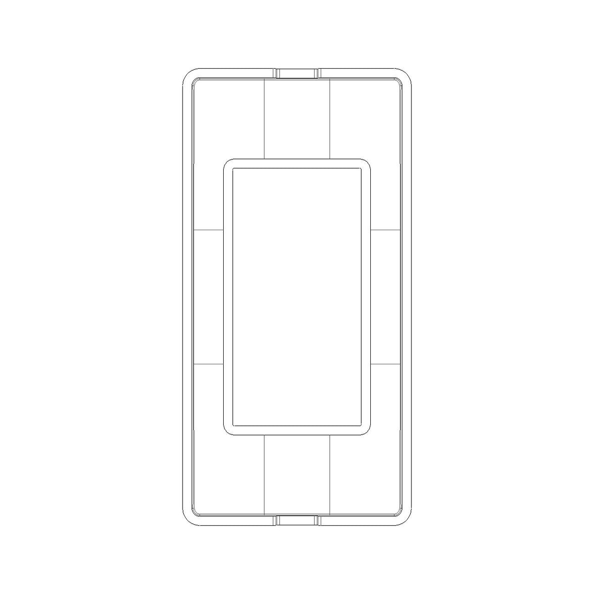 Vimar Plana 1-Module Panel Cover Plate, Halogen-Free, IP00 — Quality Boat Parts