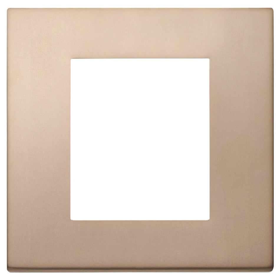 Vimar LINEA 2-Module Cover Plate, 90 x 88 mm, Horizontal/Vertical Mounting — Quality Boat Parts