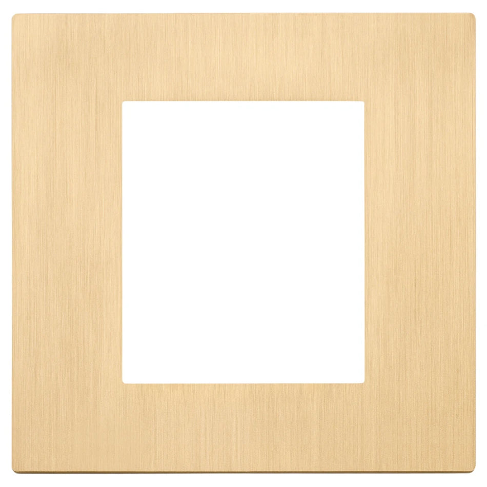 Vimar LINEA 2-Module Cover Plate, 90 x 88 mm, Horizontal/Vertical Mounting — Quality Boat Parts