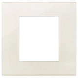 Vimar LINEA 2-Module Cover Plate, 90 x 88 mm, Horizontal/Vertical Mounting — Quality Boat Parts