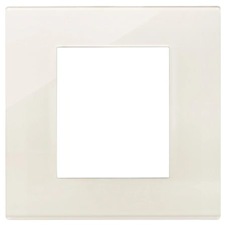 Vimar LINEA 2-Module Cover Plate, 90 x 88 mm, Horizontal/Vertical Mounting — Quality Boat Parts