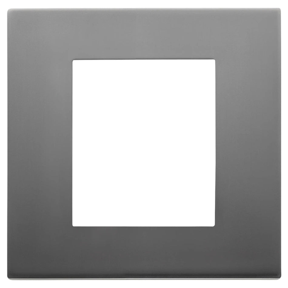 Vimar LINEA 2-Module Cover Plate, 90 x 88 mm, Horizontal/Vertical Mounting — Quality Boat Parts