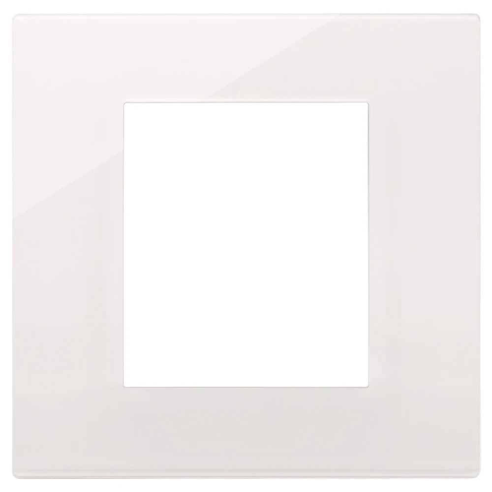 Vimar LINEA 2-Module Cover Plate, 90 x 88 mm, Horizontal/Vertical Mounting — Quality Boat Parts