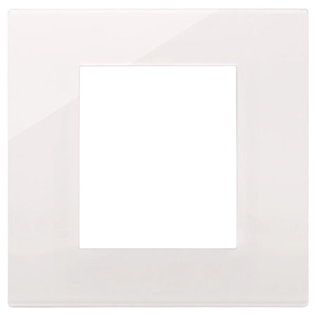 Vimar LINEA 2-Module Cover Plate, 90 x 88 mm, Horizontal/Vertical Mounting — Quality Boat Parts