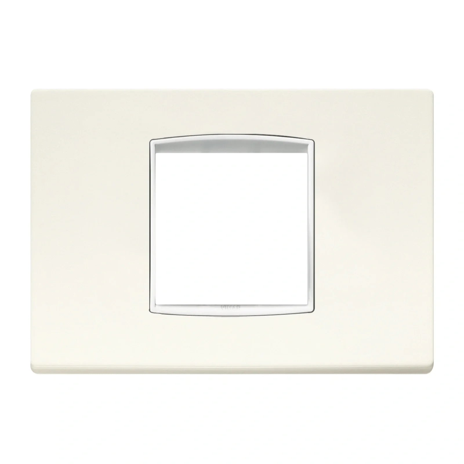 Vimar Eikon Classic Cover Plate, 2-Central-Module, Horizontal/Vertical Mount — Quality Boat Parts